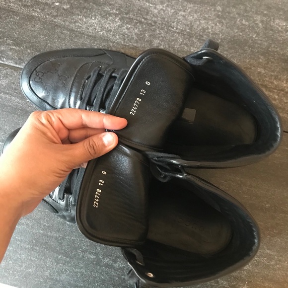 Gucci GG Imprime High Top Sneakers Mens - Picture 9 of 14